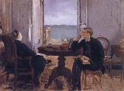 Manet-s Family at home in Arachon Edouard Manet